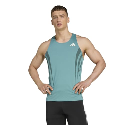 adidas ランニング タンクトップアディゼロ SGL KQZ56メンズ