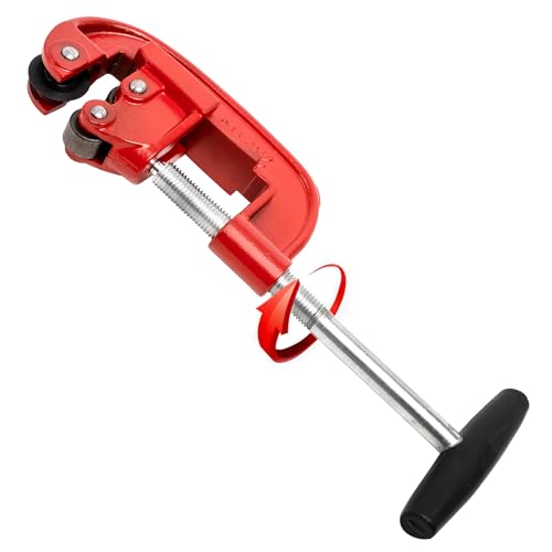 1/8-2"Heavy Duty Pipe Cutter With an Extra Blade,Rigid Pipe Cutters,Metal Pipe Cutter Tool,Metal Tube Cutter Cuts Up to Galvanized Pipe,Copper, and Iron Pipe - Image 7