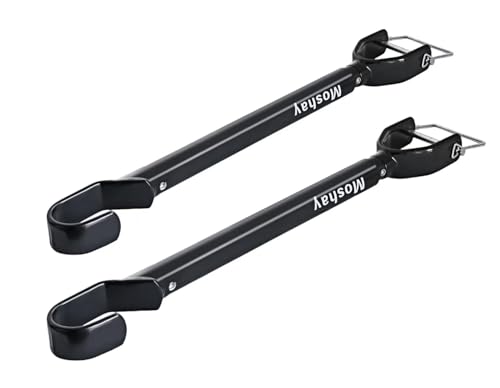 MOSHAY Bike Rack Crossbar Universal Top Tube Frame Mount for Car Racks - Adjustable 18-28in Bike Accessories for Step-Through & Suspension Frames - Tool-Free Installation, 60lb Capacity
