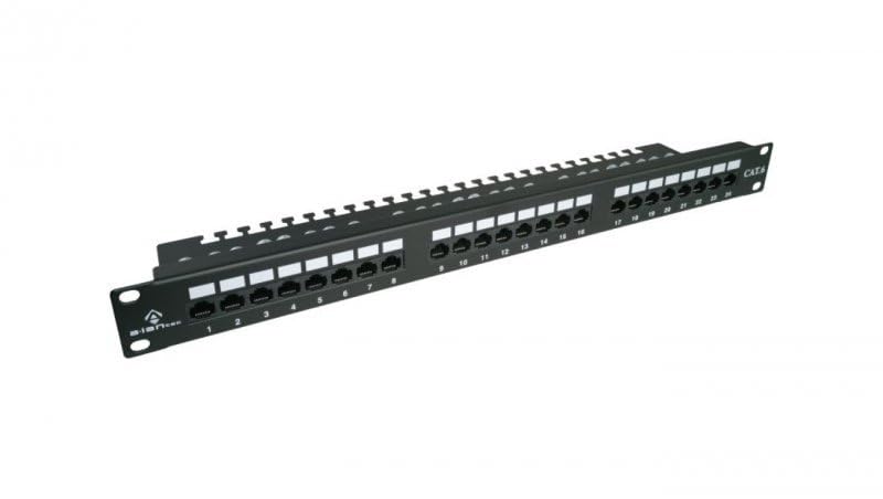 Patchpanel 48,30cm (19") 1HE 24xUTP CAT.6 mit Unterstützung von ACT (24xUTP CAT.6)