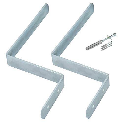 PremiumX Wandhalterung für Bierbank & Festzeltgarnitur – Halter Set für zwei Bänke – stabile Bierzeltgarnitur Aufhängung mit Schrauben & Dübel