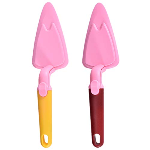 HEMOTON 2 cortadores de sándwich desmontables creativos palas de queso exquisitas palas para tartas