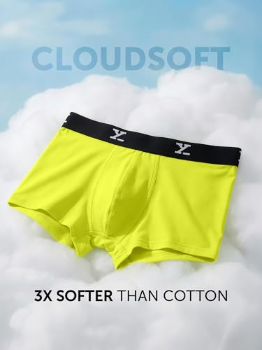 Image of XYXX Cloudsoft Micromodal Shuffle Trunks for Men, Pack of 2