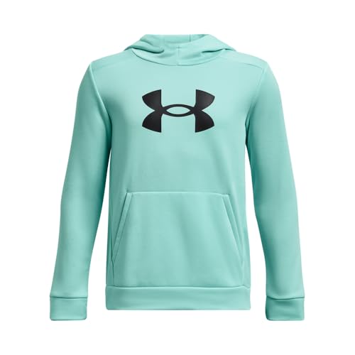 Armour Fleece Under Armour grand logo sweat turquoise taille S pour homme