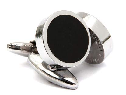 Wimbledon Cufflink CompanyThe Black Tie Cufflink, Silver