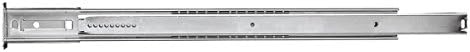 Hickory Hardware Center Mount Heavy Duty Drawer Slide, Cabinet & Dresser Drawer Slide with Glide Track for an Easy Open & a Soft Close, 12 Inch