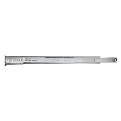 Hickory Hardware Center Mount Heavy Duty Drawer Slide, Cabinet & Dresser Drawer Slide With Glide Track For An Easy Open & A Soft Close, 12 Inch #TOP1