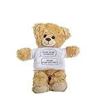 SpreadPassion South Africa Teddy Bear, Gift Stuffed Animal, Plush Teddy Bear with Tee, Welcoming Baby Gift, Gift for Her, Gift for Newborn, South Africa Birthday Christmas Basket Gift Idea