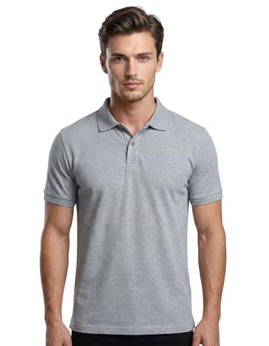 Image of Scott International Cotton Polo T Shirt | Collar Tshirts | Half Sleeves Plain T Shirt | T-Shirt |Tshirt for Men Stylish | Men's Tshirt
