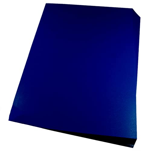 Capa para Encadernação A4 Azul Marinho Couro PP 0,30 100un