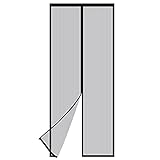 La parte superior de la mosquitera para puerta está ampliada a 3,8 cm. La cinta de velcro en la parte superior de la puerta de mosquitera se ha ampliado de 2 cm a 3,8 cm, lo que puede garantizar una fijación más estable de la mosquitera. También puedes cortar la cinta de velcro de 3,8 cm de ancho al tamaño deseado.