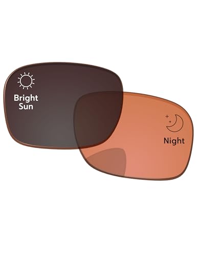 Image of Replacement Lenses for Ray-Ban Meta Wayfarer RW4006 & RW4012 50mm AI Glasses - Photochromic, Anti Blue Light Lens