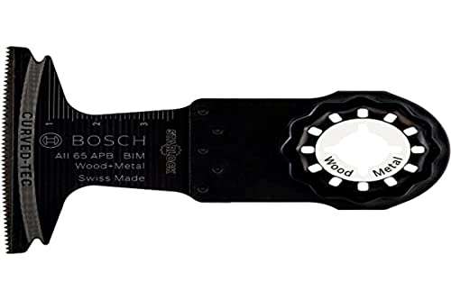 Bosch Professional 5x Hojas de sierra de inmersión AII 65 APB Wood and Metal (para madera y metal, 40 x 65 mm, accesorios Multiherramienta) Cover
