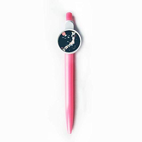 Stylo à bille rétractable bleu pour prendre des notes au bureau ou en voyage