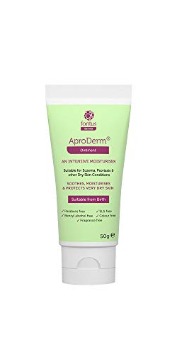 AproDerm® Ointment 50g Tube – Long-Lasting, Intensely Moisturising Emollient; Suitable for Eczema, Psoriasis, Ichthyosis, Dermatitis and Other Dry Skin Conditions; Vegan