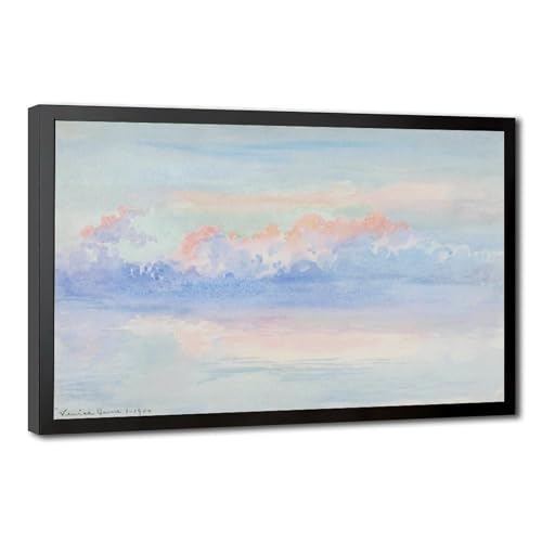 Toile vintage Venice George Elbert Burr déco murale pour bureau calme