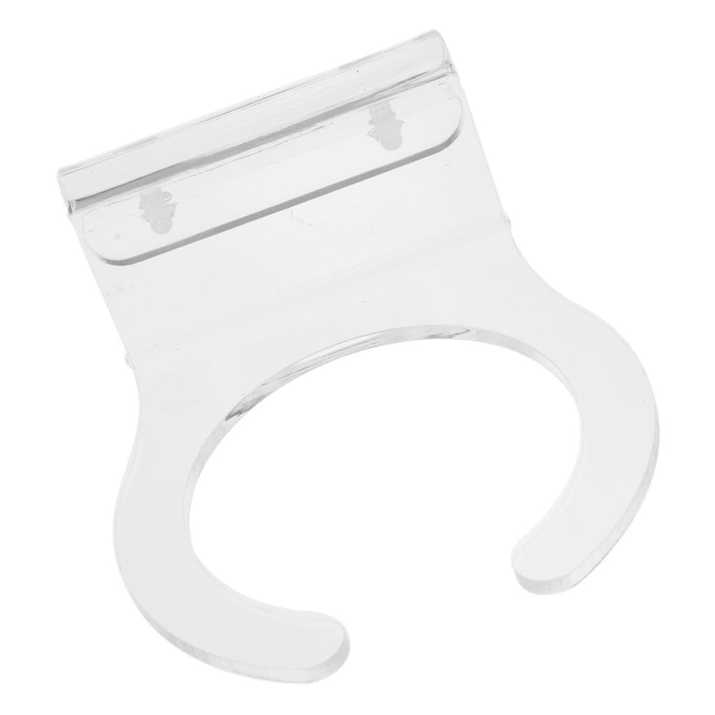 Auyxssz Effortless Filter Sock Holder Robust Acrylic Designed For Easy Setup In Glass Tanks Resuable. 2 Types Available To Select. Practical.easy And