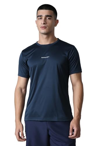 Men's Polyester Gym T-Shirt - Quick Dry Moisture Wicking Sports T-Shirt for Men | Workout Running Training Tshirt for Men | Half Sleeve Active Tee