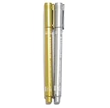 Staedtler METALLIC MARKER Gold & Silver, 2 pens per Pack (Japan Import) [Komainu-Dou Original Package]