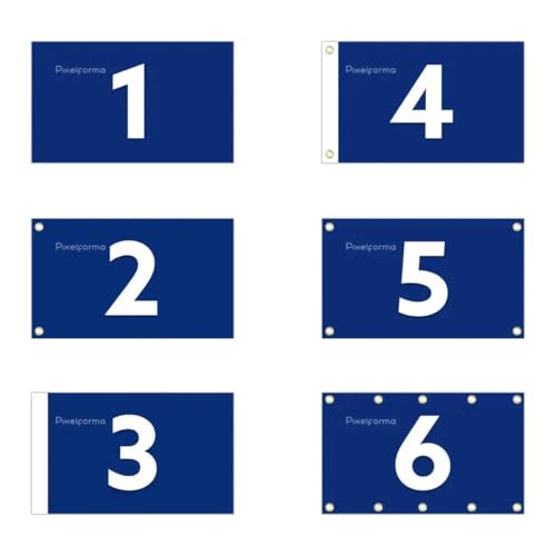 Drapeau Vosges plusieurs tailles grand format avec 4 œillets - 3