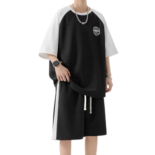 [BUTMYJ] tVc Y ㉺ 2_Zbg ĕ Y  傫TCY  JWA W[W ㉺ Zbg K XEFbggbvX n[tpc z  -black-XL