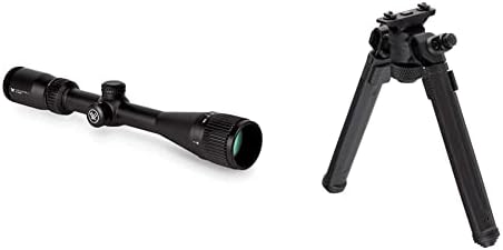 Vortex Optics Crossfire II 6-18x44 AO SFP Riflescope Dead-Hold BDC MOA & Magpul Rifle Bipod Gun Rest for Hunting and Shooting, M-LOK, Black