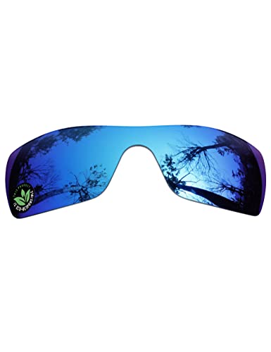 Image of Raydi Polycarbonate Replacement Lenses for Oakley Batwolf OO9101 Rectangular Sunglasses