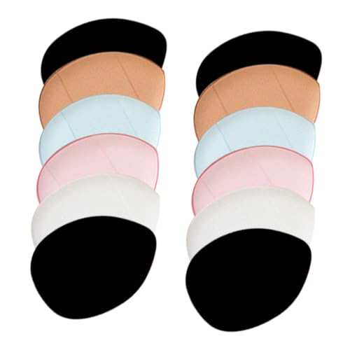 BIUDECO 12pcs Makeup for Loose Powder Compact Face Powder Applicators for Foundation Soft for Comfortable Skin Use