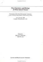 Chemistry & Biol Mineralized T 067722320X Book Cover