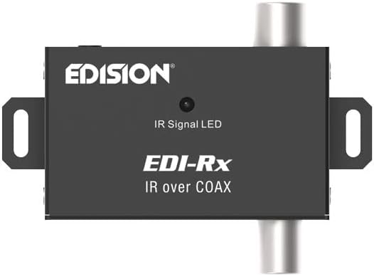 Edision IR control system EDI-Rx control infrared signals via coaxial cable plug & play (RF input, RF output, IR output, DC 5V) quick installation 07-05-0102