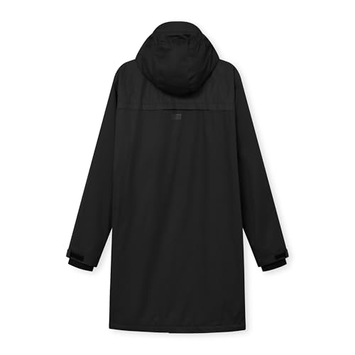 Impermeable con forro polar OAK25 contra lluvia intensa y viento frío 7