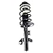 TRQ Front Suspension Kit Complete Strut & Coil Spring Assembly Sway Bar Stabilizer Link Compatible with 2014-2022 Jeep Cherokee