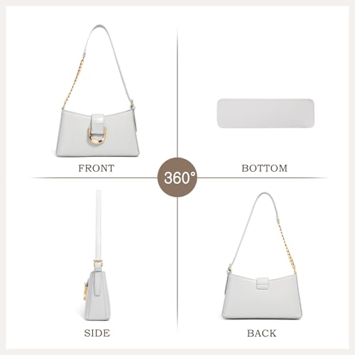 Bolso de cuero pequeño para mujer con correa ajustable miniatura 6