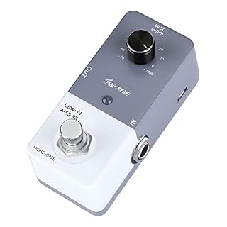 Asmuse Pédale de portail de bruit, suppresseur de bruit pour guitare électrique et basse True Bypass - Les Beatles, Paul McCartney, John Lennon, RIngo Starr, George Harrison