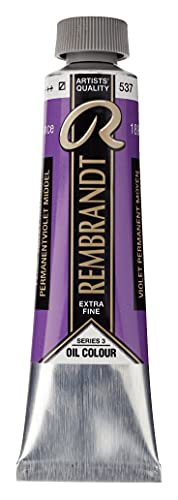 Rembrandt Tubo de colores al óleo 40 ml Violeta permanente medio 537...