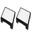 Beseitigen Sie Gefahren: ] Die rutschfeste Trittfläche und Bodenmatten verhindern Ausrutschen und Stürze und schützen Sie vor Schäden. Außerdem bieten das stabile Design und der Griff zusätzliche Unterstützung und Balance, wodurch es perfekt für Senioren und Behinderte ist.