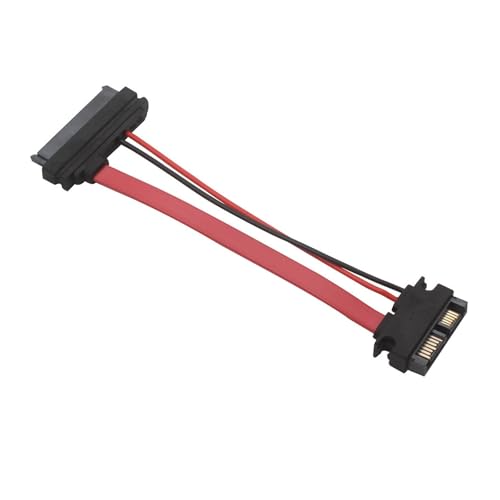SATA 22P Public to Slimline 7+6SATA 13P Female Optical Drive miniatura 2