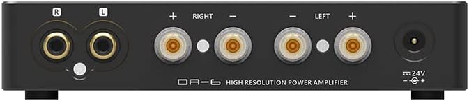 S.M.S.L DA-6 Power Amplifier Mini High Resolution DA6 Amp 70W*2 with Remote Control(Black)