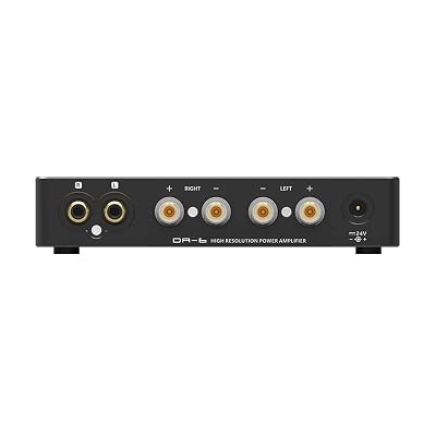 S.M.S.L DA-6 Power Amplifier Mini High Resolution DA6 Amp 70W*2 with Remote Control(Black)