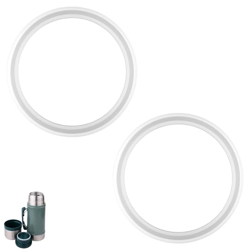 2er-Pack Lebensmittel-Silikondichtung 2 M – Flexible Ersatzringe Für Glasbehälterdeckel, Spülmaschinenfest & Wiederverwendbar