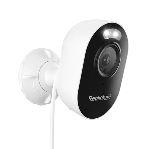 REOLINK Lumus Pro 4K Outdoor Security Camera, Plug-in Power WiFi Camera