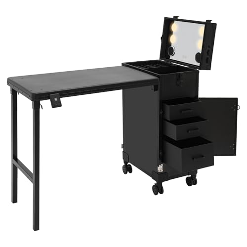 Salon Cart With 3 Drawers, Professional Trolley Cart For - View #5