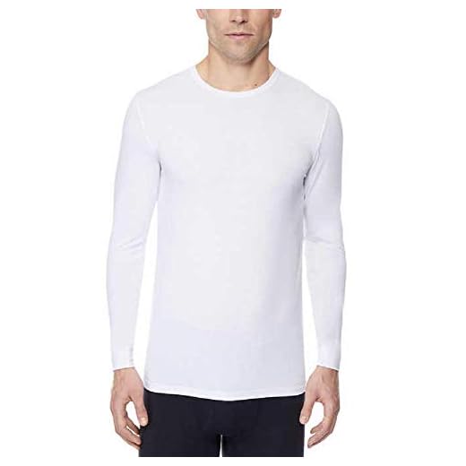 Camiseta masculina térmica de camada base com desempenho térmico 32 Degrees, White7, Small