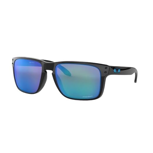 Óculos de Sol Oakley Holbrook Xl 0OO9417 941703 Tam 59 / Preto - Lentes Prizm Sapphire