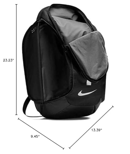 Nike Elite Hoops Pro Basketball nkBA5554 (One_Size, Black/Metallic Cool Grey)