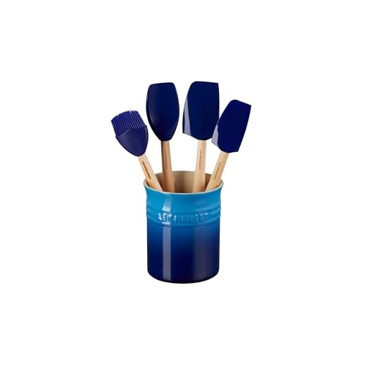 Le Creuset Classic Kochkellen-Set 5tlg. Craft (1.1 L), Azure Blue, 79003002200000