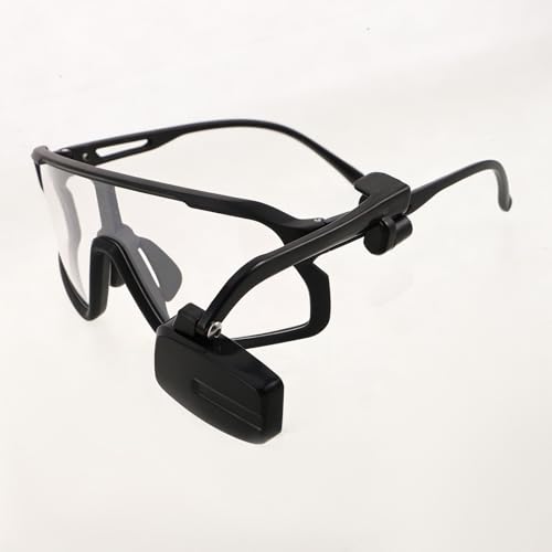 Espejo de bicicleta para gafas de sol Levemolo retrovisor ajustable negro 7