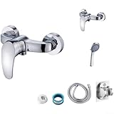 Construction en alliage de zinc : fabriqué en alliage de zinc de qualité supérieure, ce robinet mitigeur de douche garantit une performance durable dans une variété de conditions d'eau, ce qui en fait un choix fiable pour votre salle de bain.