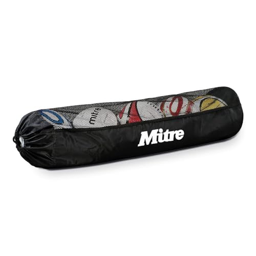 Mitre Tubular Football Bag | Training Equipment Ball Sack
