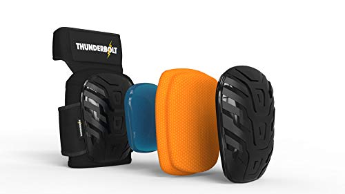 Thunderbolt Knee Pads for Women for Work for Flooring, Gardening, Cleaning, Tile Work, with Comfortable Gel Cushion and Anti-Slip Straps - Thumbnail 5
